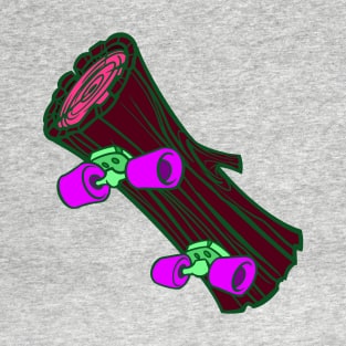 Log Skateboard T-Shirt